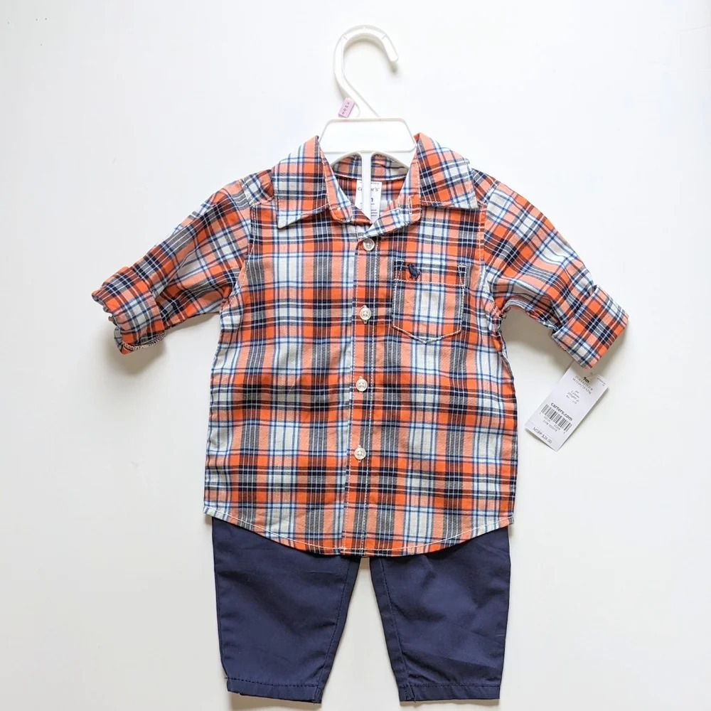 Carter's Infant Baby Boys Pant Set